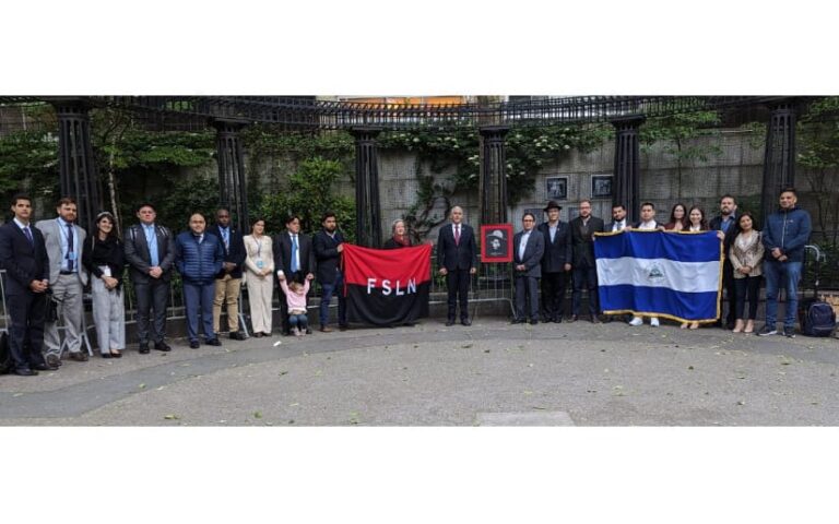 Nueva York conmemora el 128 Aniversario del Natalicio del General Augusto C. Sandino