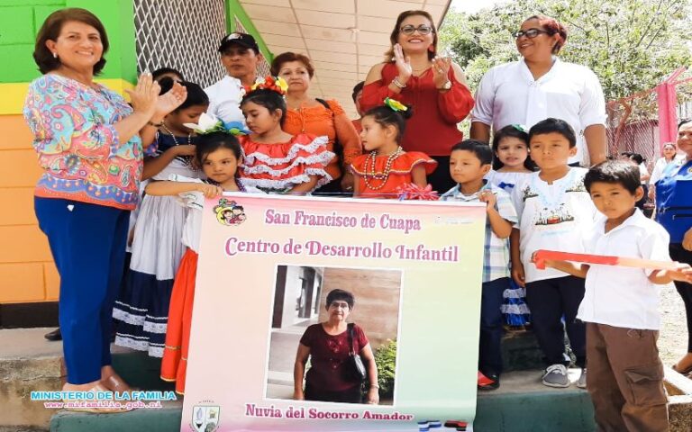 Inauguran primer Centro de Desarrollo Infantil en Cuapa, Chontales