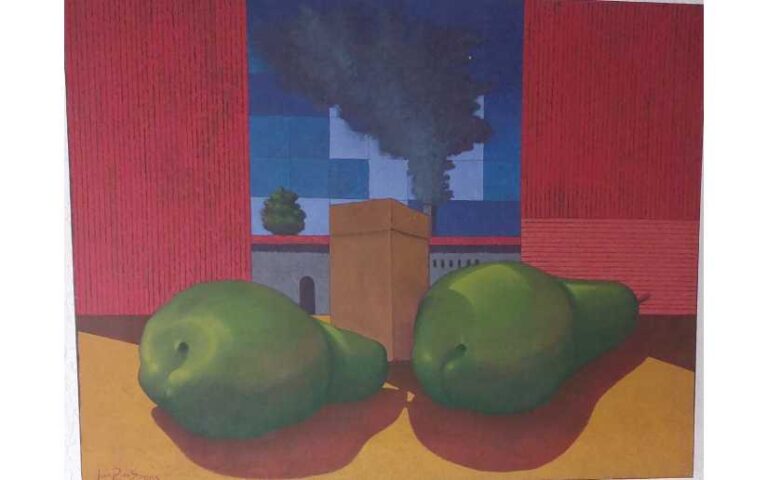 Maestro Juan Rivas Alfaro dona obras de arte a Embajada de Nicaragua en Venezuela