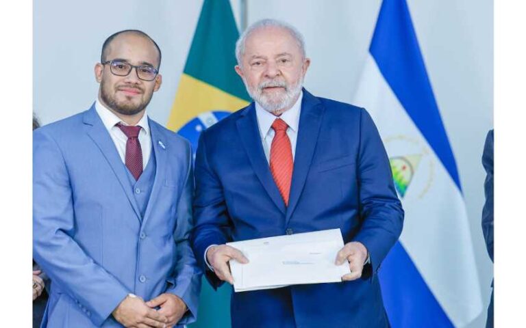 Nuevo embajador de Nicaragua en Brasil trabajará en fortalecer vínculos históricos