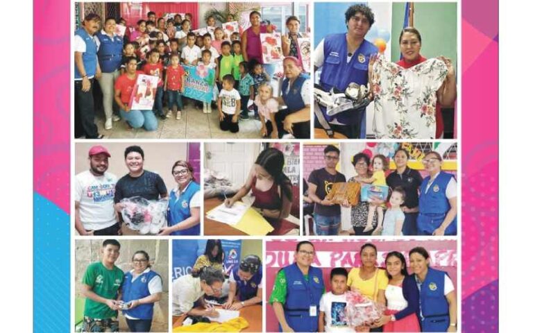 Ministerio de la Familia entrega obsequios a protagonistas