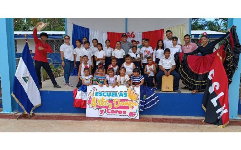 Gobierno de Nicaragua continúa instalación de Escuelas de Artes en el Campo
