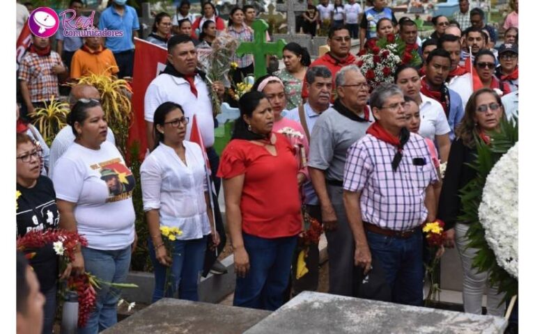Conmemoran 44 años de aniversario del paso a la inmortalidad de Cro. Antonio Lenín Fonseca en León