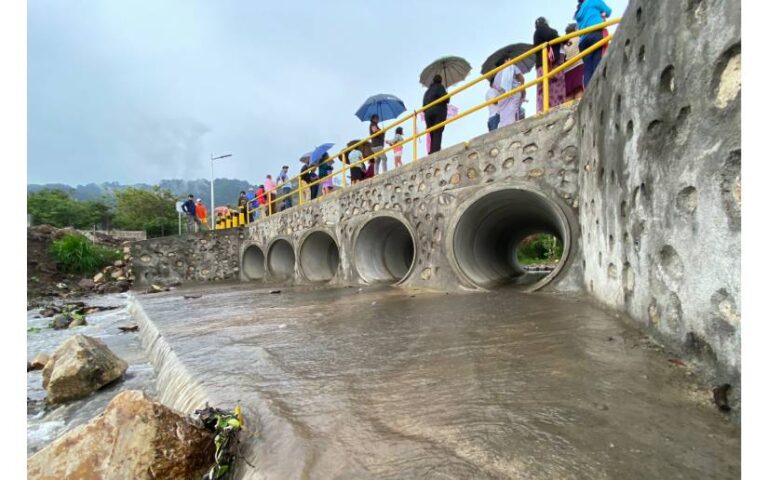 Inauguran construcción de puente vado “Los Encuentros” en Jinotega