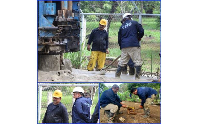 Enacal realiza la construcción de 15 pozos en Managua