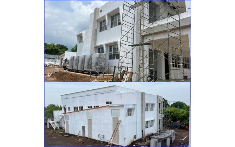 ENACAL realiza construcción de Centro de Atención a las Familias y de Capacitación en Managua