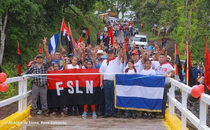 Inauguran puente en comunidad de Siuna