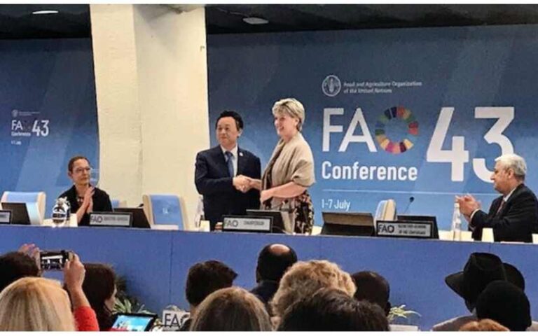 Nicaragua participó en reelección del director de la FAO