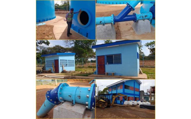 Enacal realiza mejoramiento de Sistema de Agua Potable en Nueva Guinea