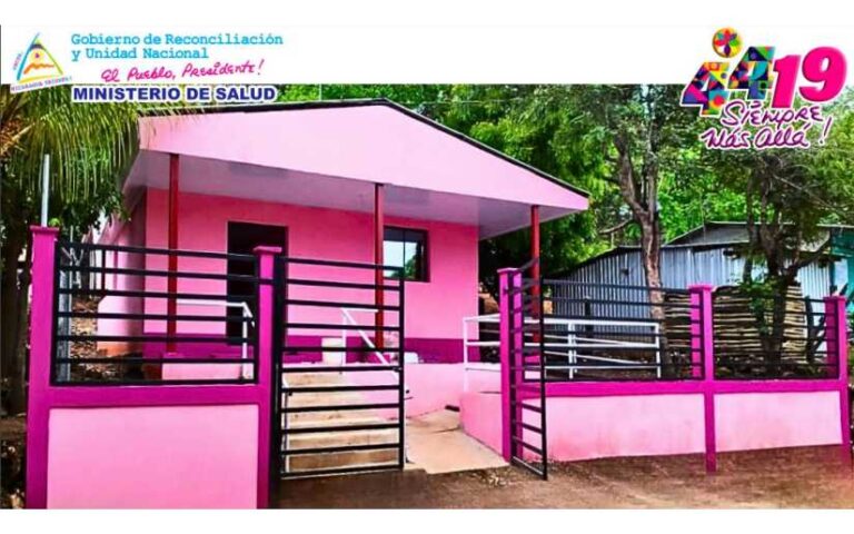 Entregan mejoras del Puesto de Salud en la Comunidad Salmerón en San Nicolás, Estelí
