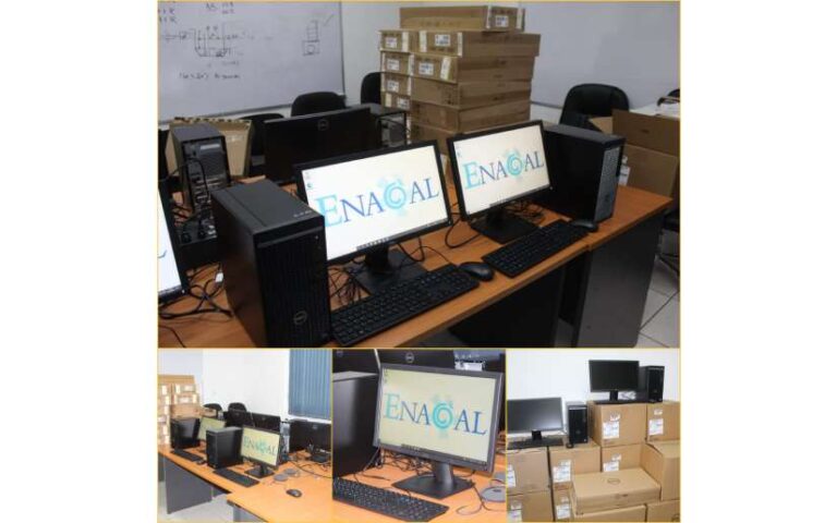 Enacal adquiere nuevos equipos de cómputo y accesorios complementarios