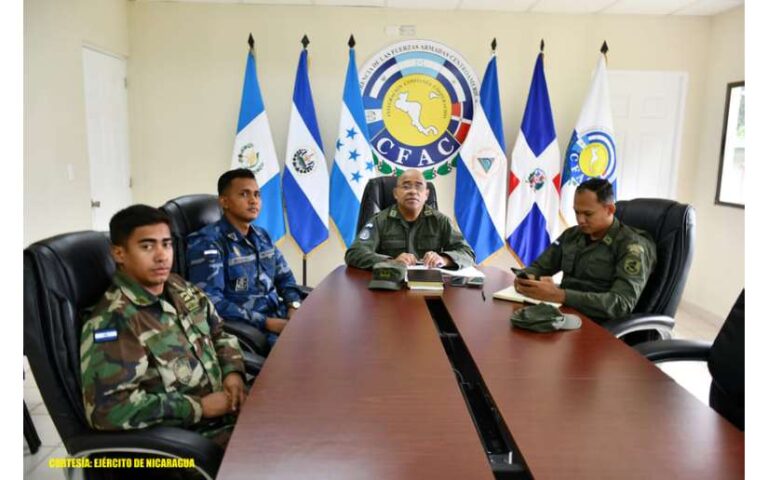 Ejército de Nicaragua participó en diversas actividades como parte de su agenda internacional