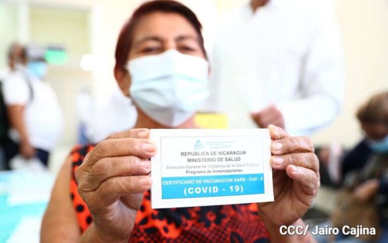 Nicaragua ya no solicitará tarjeta de vacuna contra la Covid-19 y PCR a viajeros para ingresar al país