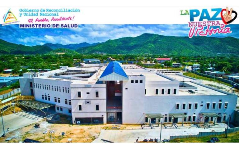 Más del 65% de avance en la construcción del Hospital Departamental en Ocotal, Nueva Segovia