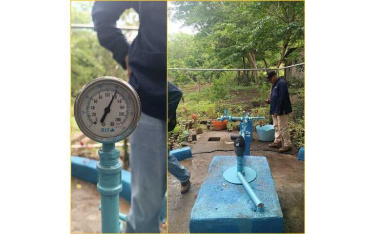 ENACAL logra restablecer servicio de agua potable en el municipio San Lorenzo