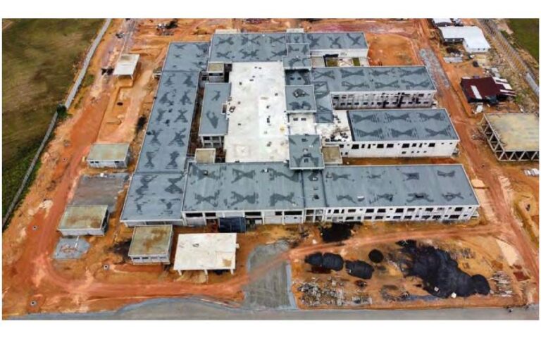 Avanza construcción del Hospital Nuevo Amanecer de la Región Autónoma de la Costa Caribe Norte
