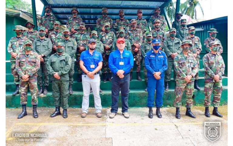 Ejército participó en capacitación para prevenir el ingreso del gusano barrenador a Nicaragua