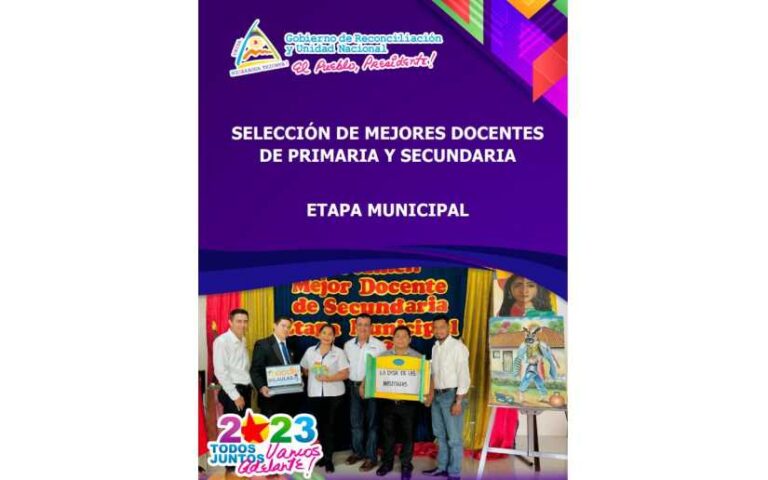 Mined seleccionó Mejores Docentes de Primaria y Secundaria a nivel Municipal