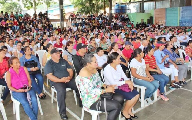 Fomentan la unidad, esperanza y paz con familias de Santa Lucía y Boaco