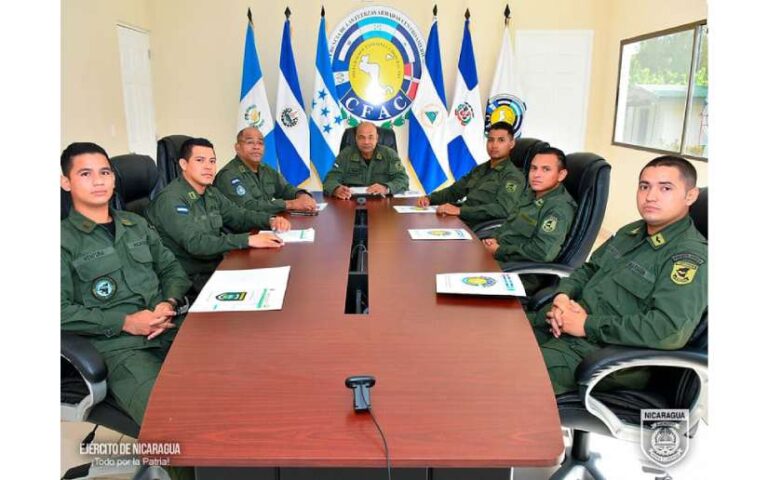Fuerza Aérea del Ejército de Nicaragua participó en el Curso Básico de Medicina Aeronáutica