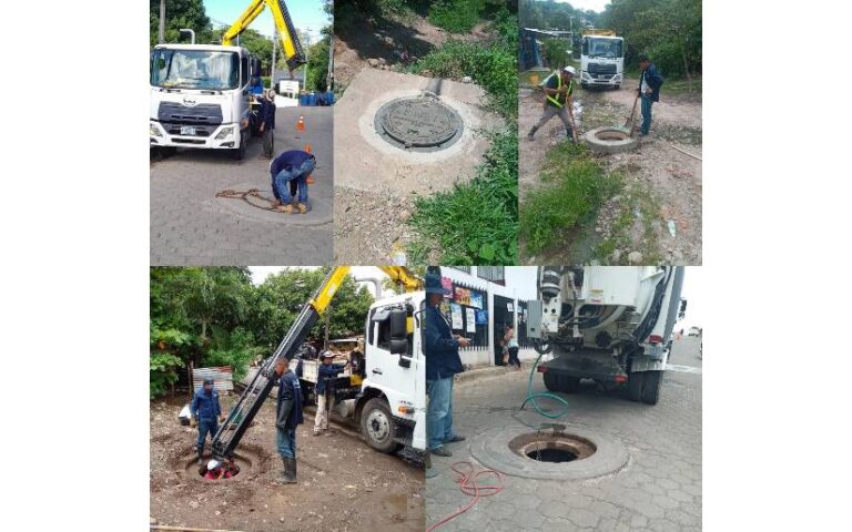 Enacal realiza mantenimiento del sistema de saneamiento de Juigalpa