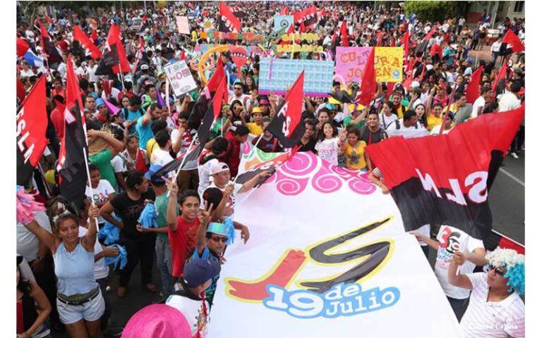 Nicaragua celebrará del 44 Aniversario de Fundación de Juventud Sandinista