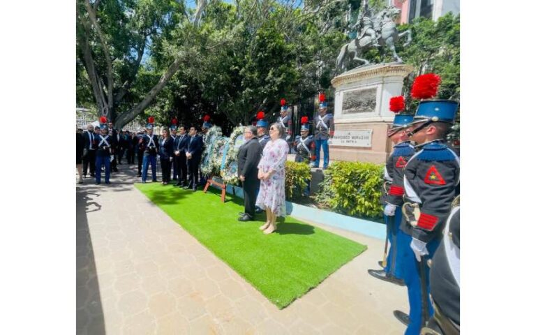 Conmemoran en Honduras 202 años de independencia de Centroamérica