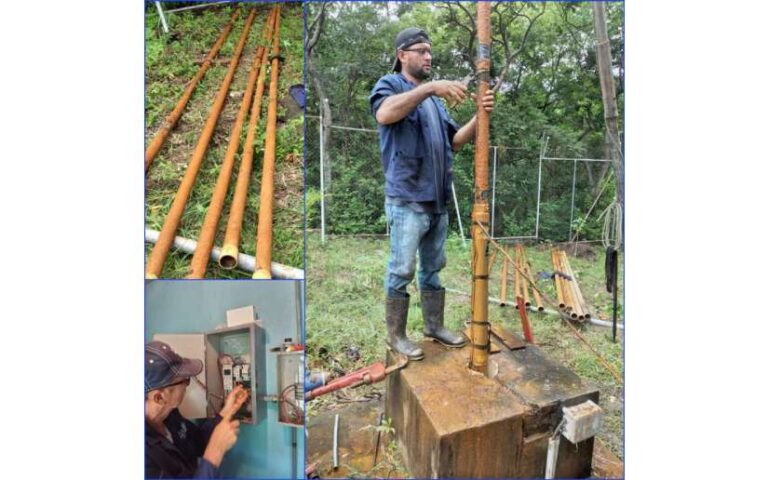 ENACAL rehabilitó sistema de agua en La Rinconada, municipio de San Lorenzo