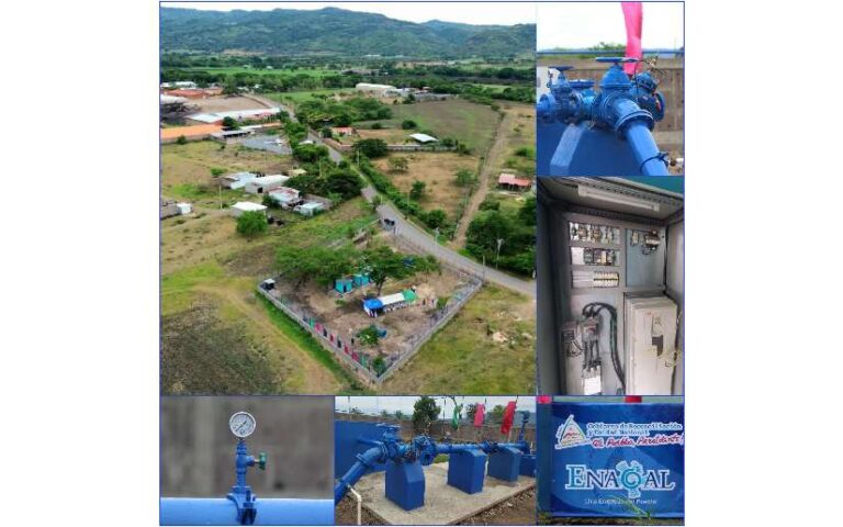 Enacal inaugura pozo de agua potable para beneficiar a 8 barrios de Estelí
