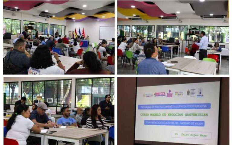 Protagonistas del programa CO-CREAMOS en Curso de Certificación Modelos de Negocios Sostenibles