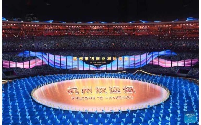 China inaugura Juegos Asiáticos con la tecnología como protagonista