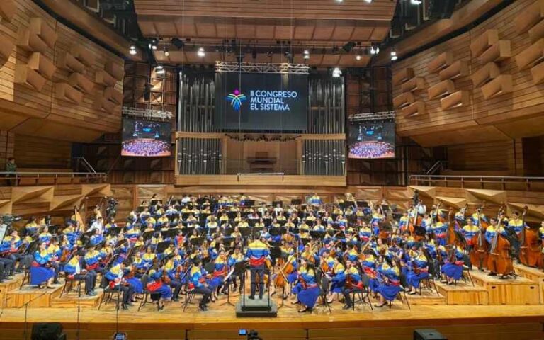 Delegación de Nicaragua participa en el II Congreso Mundial “El Sistema” en Venezuela