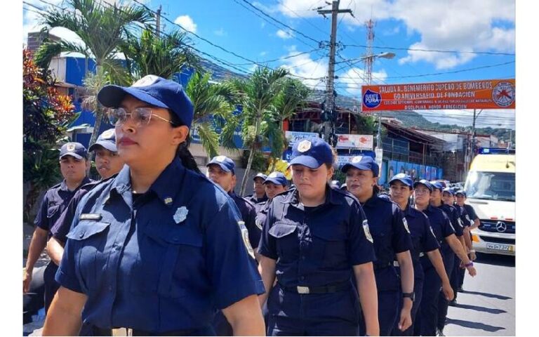 Benemérito Cuerpo de Bomberos celebra 60 años de fundación en Matagalpa