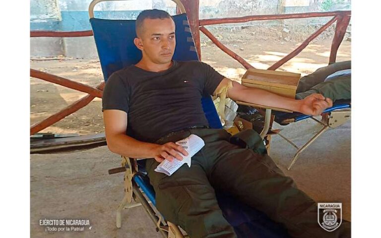 Regimiento de Comandancia participó en jornada de donación voluntaria de sangre