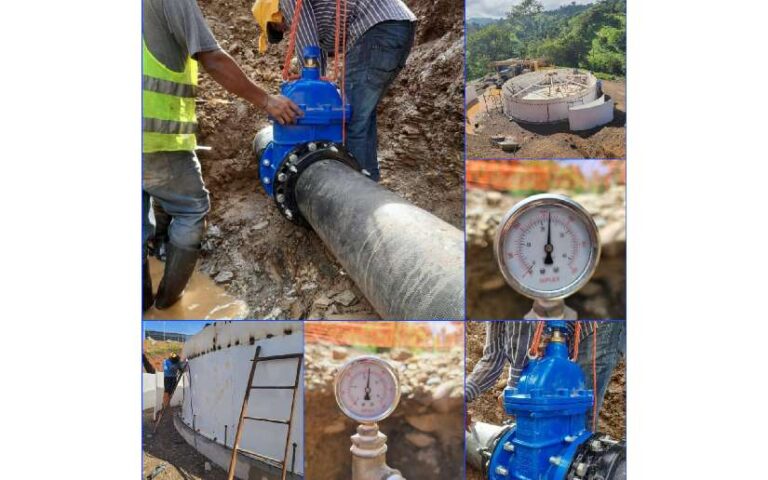 Enacal ejecuta el mejoramiento y ampliación del sistema de agua de Wiwilí-Jinotega