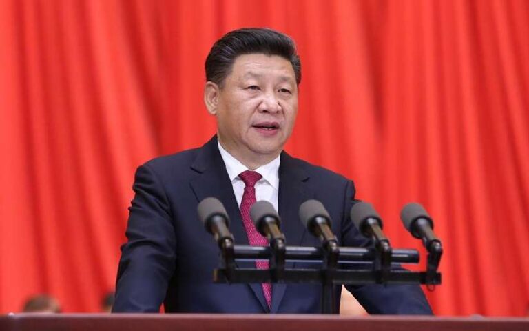 Compañero Xi Jinping en el 74 Aniversario de la Fundación de la República Popular China