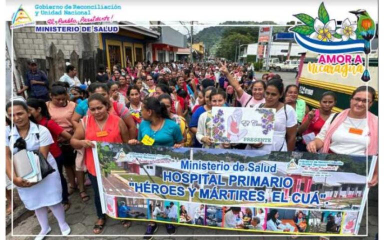 Impactante Mega Feria Multicultural para atender la salud de la mujer, en Jinotega