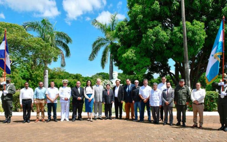 Ejército de Nicaragua rindió homenaje al General Francisco Morazán Quezada
