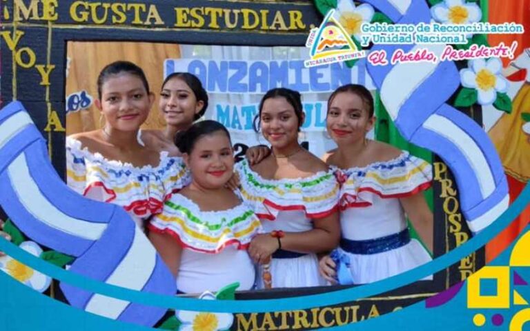 Nicaragua: Así fue el lanzamiento de Matrícula para el Ciclo Escolar 2024