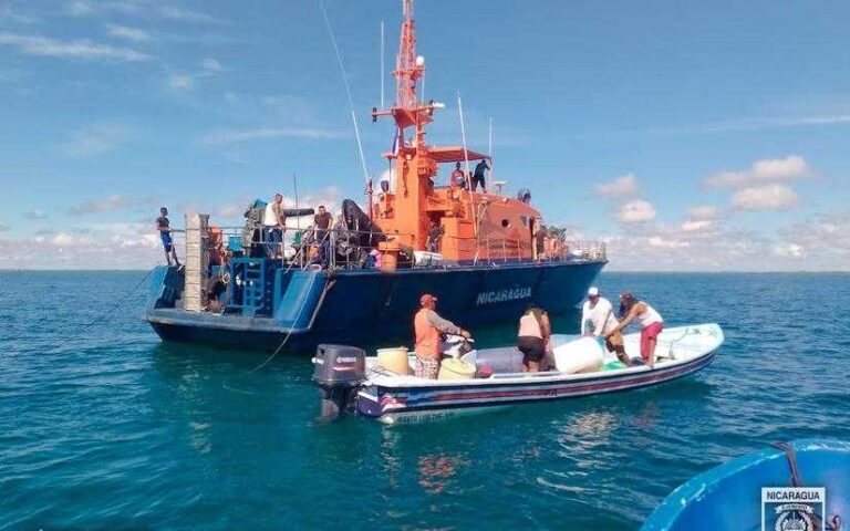 Ejército de Nicaragua informó sobre ocupación de productos marinos