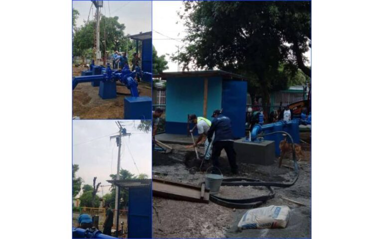 ENACAL construye nuevo pozo en la Colonia Morazán, Managua