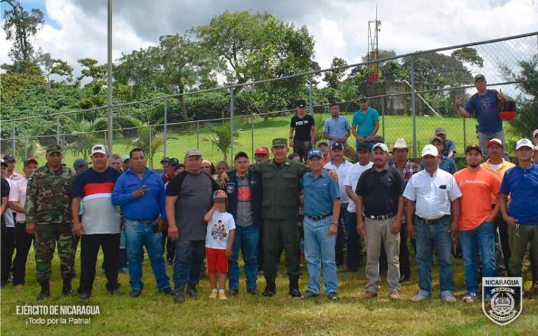 Ejército de Nicaragua participa en reunión con autoridades de Jinotega y Matagalpa