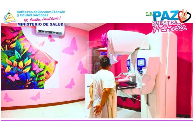 Nicaragua cuenta con más equipos para el diagnóstico de cáncer de mamas