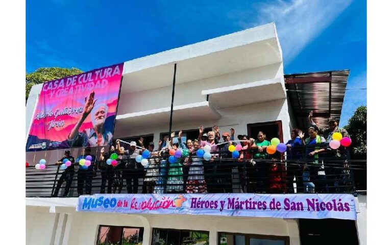 Alcaldía de San Nicolás inaugura la primera etapa de la Casa de Cultura y Creatividad