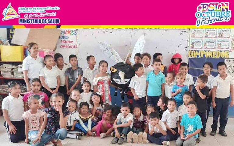 Más protagonistas son atendidos con el Plan Nacional “Escuelas Saludables” en Nicaragua