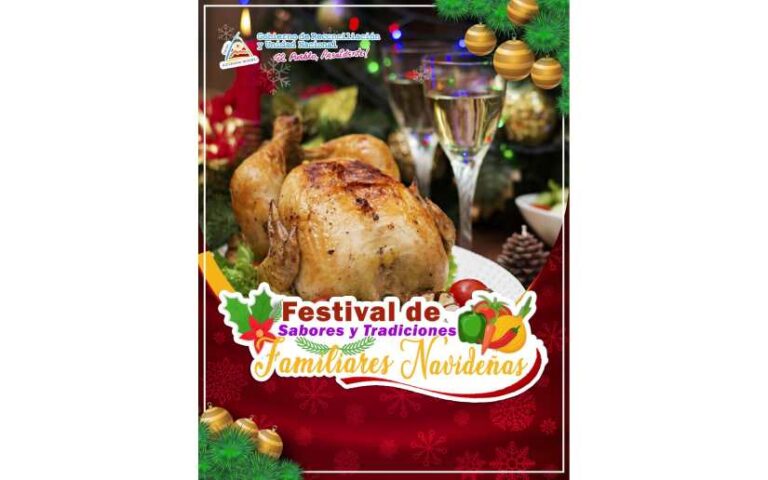 Todo listo para el Festival Gastronómico “Sabores y Tradiciones Familiares Navideñas”