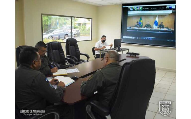 Ejército de Nicaragua participó en reunión previa al encuentro de comandantes de ejércitos