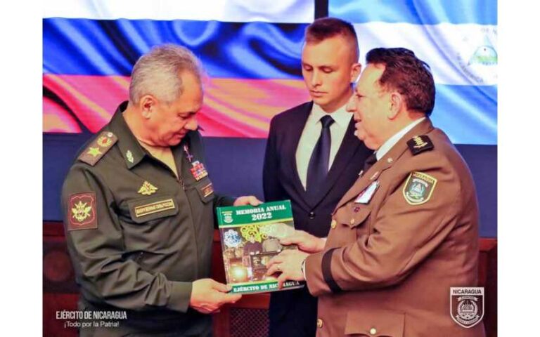 Visita oficial del Comandante en Jefe del Ejército de Nicaragua a la Federación de Rusia
