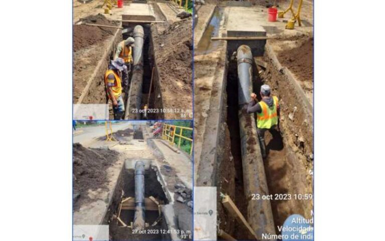Enacal ejecuta reemplazo de tuberías obsoletas en algunos tramos del Distrito 5 de Managua