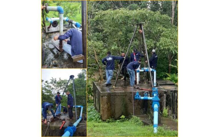 Enacal rehabilita el sistema de agua de la ciudad de El Coral, Chontales